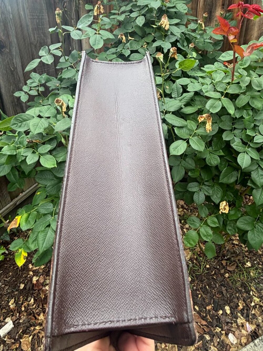 LOUIS VUITTON Damier Ebene Canvas Venice Sac Plat Bag - Picture 3 of 11